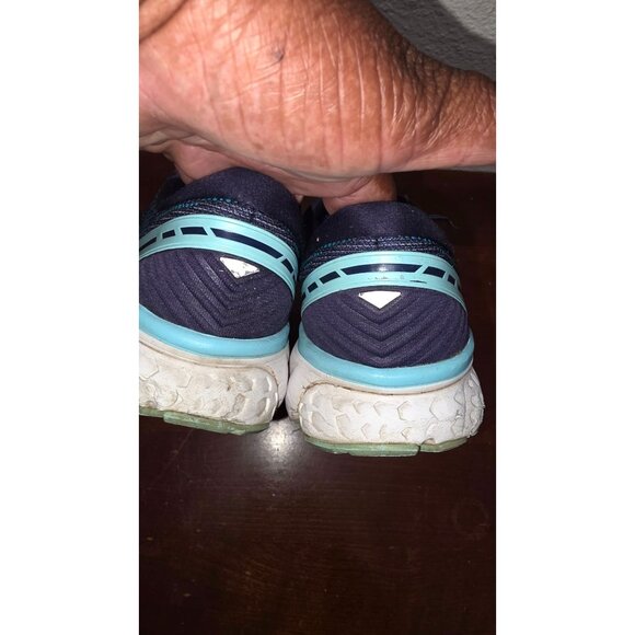Brooks Ghost 13 Women's Running Shoes Size 8.5 Navy & Teal Mesh Upper Cushioned - Picture 4 of 8